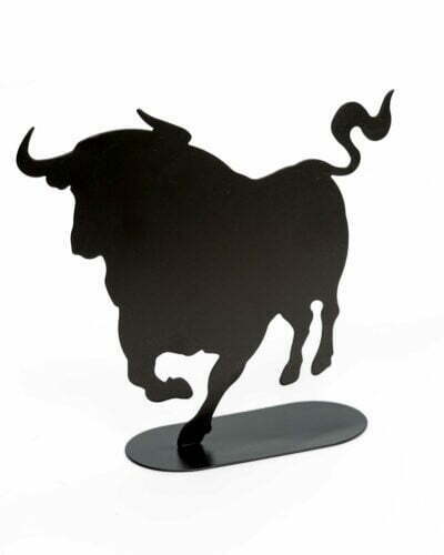 Figura metálica SoloToro silueta