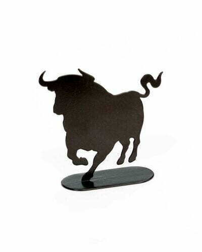 Figura metálica SoloToro silueta