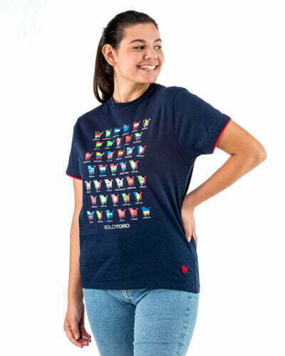 Camiseta mujer SoloToro Países