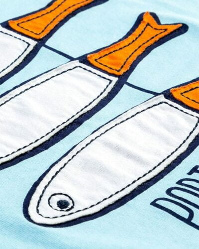 Camiseta bebé Portugal Sardinas