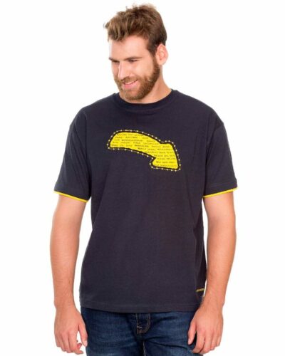 Camiseta hombre Camino de Santiago Flecha Pueblos