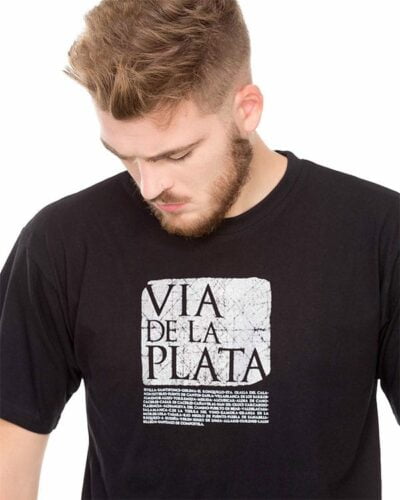 Camiseta hombre Camino de Santiago Vía de la Plata
