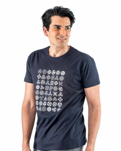 Camiseta hombre Étnica Trisqueles