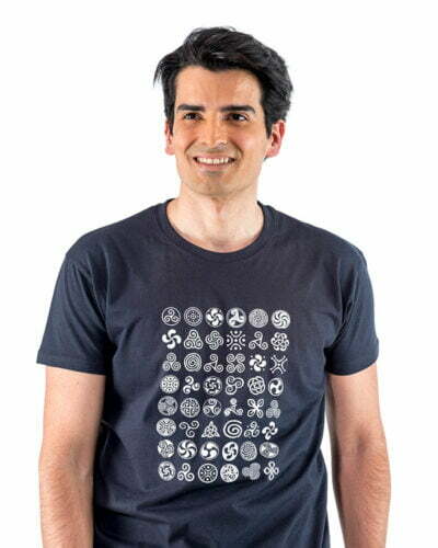 Camiseta hombre Étnica Trisqueles