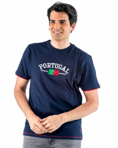 Camiseta hombre Portugal Bandera Portuguesa
