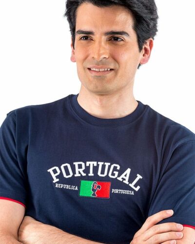 Camiseta hombre Portugal Bandera Portuguesa