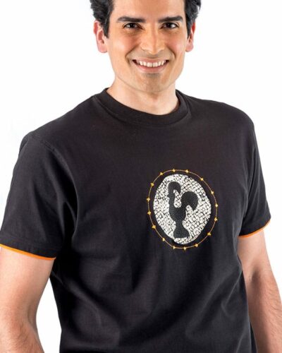 Camiseta hombre Portugal Gallo Barcelos Retal