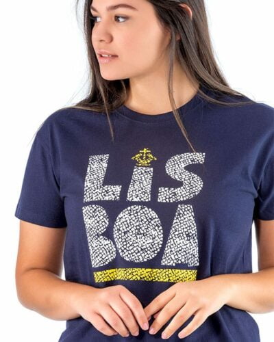 Camiseta mujer Portugal Lisboa Calzada