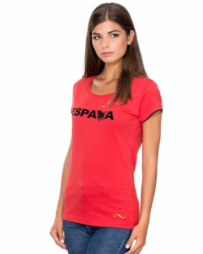 Camiseta mujer SoloToro España Terciopelo
