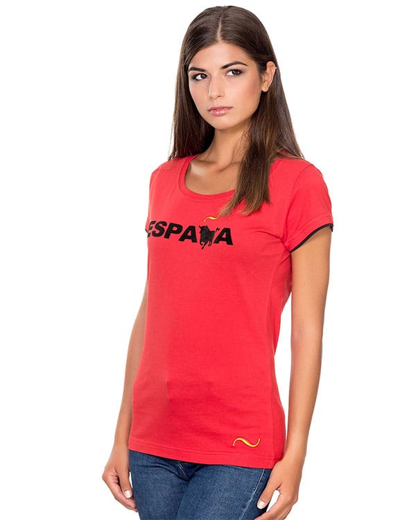 Camiseta mujer SoloToro España Terciopelo