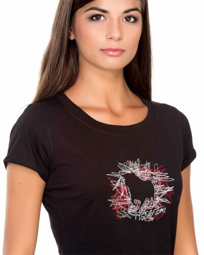 Camiseta mujer SoloToro Toro Garabato