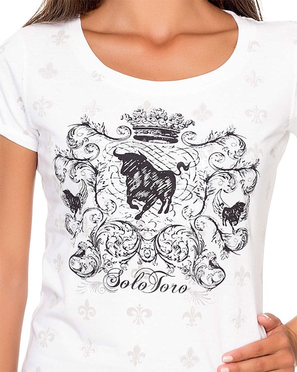 Camiseta mujer SoloToro Heráldico - Imagen 2