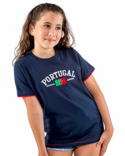 Camiseta niña Portugal Bandera Portuguesa