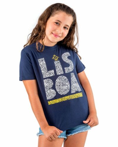 Camiseta niña Portugal Lisboa Calzada