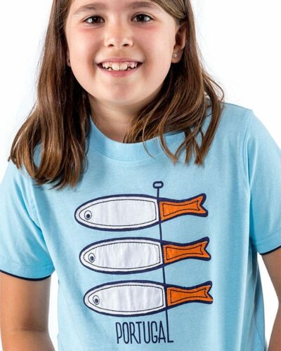 Camiseta niña Portugal Sardinas