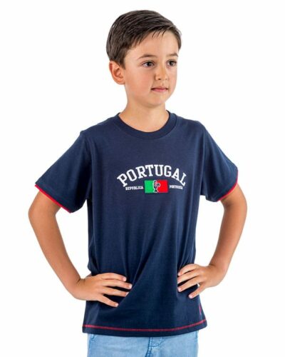 Camiseta niño Portugal Bandera Portuguesa
