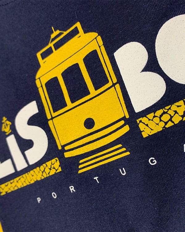 Camiseta niño Portugal Lisboa Tranvía - Imagen 3