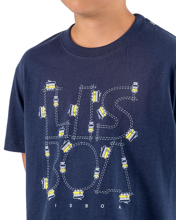 Camiseta niño Portugal Tranvías Locos - Imagen 2