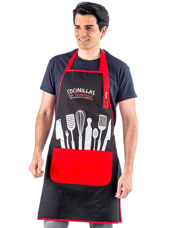 Delantal unisex Cocinillas Sin Fronteras