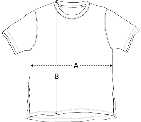 Guía de tallas-Camisetas hombre