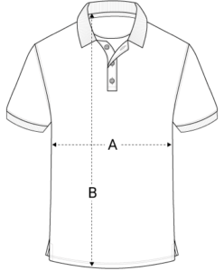 Guía de tallas - Polos hombre