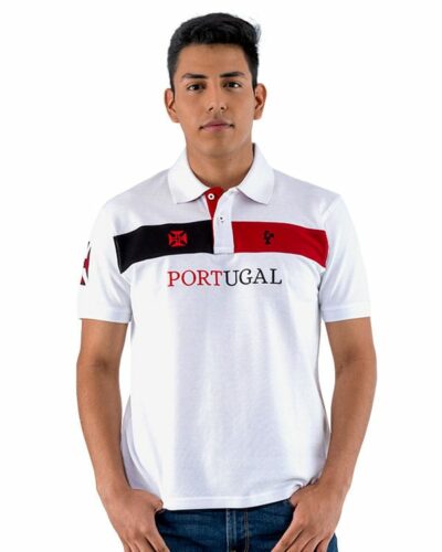 Polo hombre Portugal Banda Horizontal