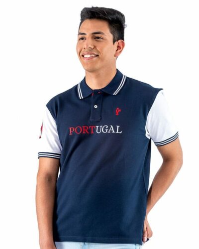 Polo hombre Portugal Bordado