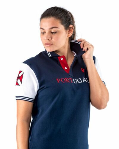 Polo mujer Portugal Bordado