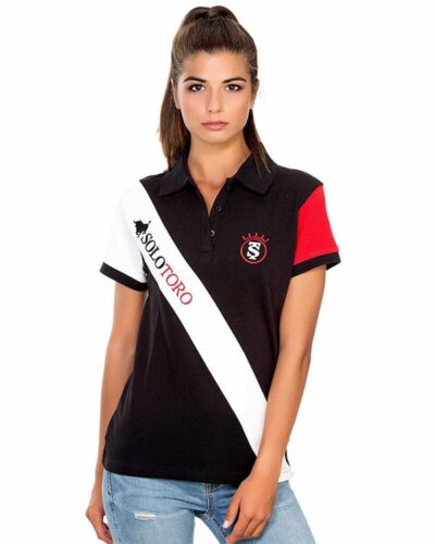 Polo mujer SoloToro Banda Cruzada