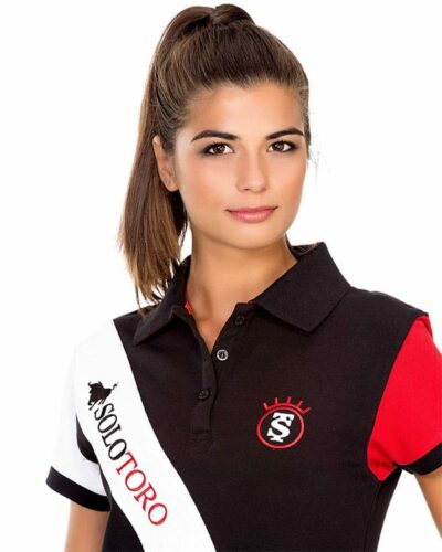 Polo mujer SoloToro Banda Cruzada