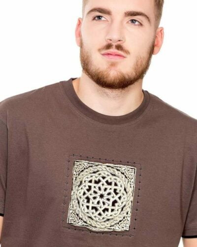 Camiseta hombre Étnica Entrelazado Roto