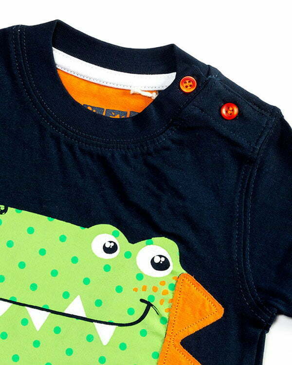 Camiseta bebé Naturalmente Olé Saurio - Imagen 2