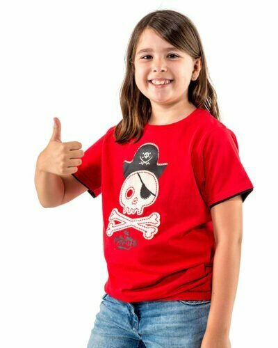Camiseta niña Naturalmente Pirata