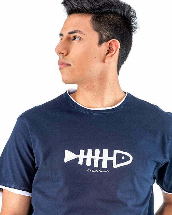 Camiseta hombre Naturalmente Raspa - Imagen 2