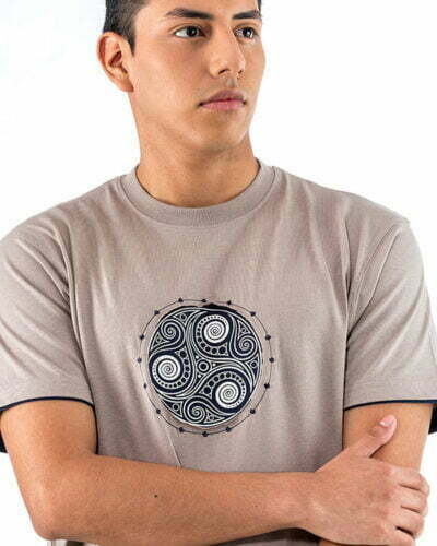 Camiseta hombre Étnica Trisquel