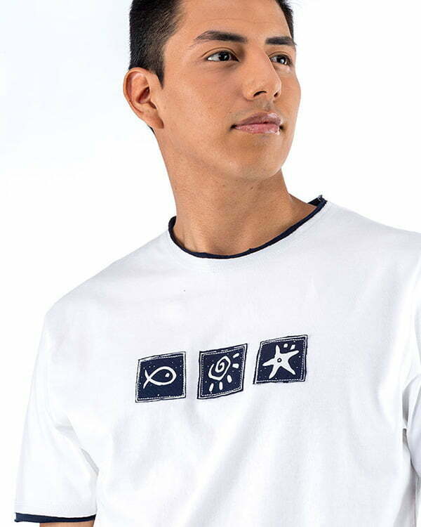 Camiseta hombre Naturalmente 3 Iconos - Imagen 2