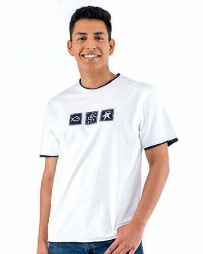 Camiseta hombre Naturalmente 3 Iconos
