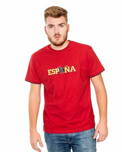 Camiseta hombre SoloToro España roja