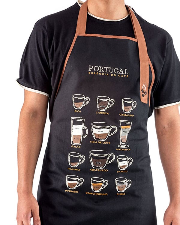 Delantal unisex Portugal Cafés en Portugal - Imagen 2