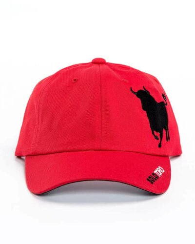 Gorra adulto SoloToro Toro Lateral Roja