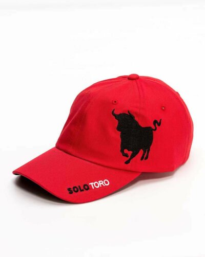 Gorra adulto SoloToro Toro Lateral Roja