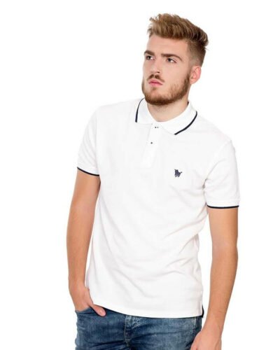 Polo hombre SoloToro Clásico blanco
