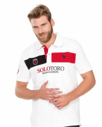 Polo hombre SoloToro Banda Horizontal