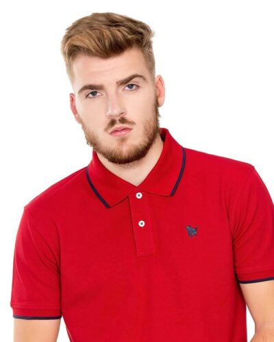 Polo hombre SoloToro Clásico rojo