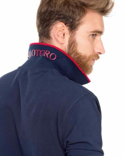 Polo hombre SoloToro Clásico azul