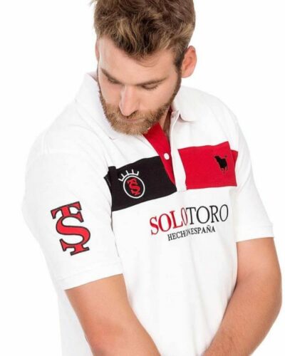Polo hombre SoloToro Banda Horizontal