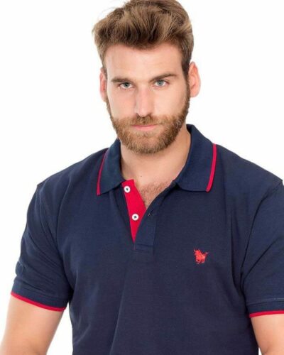 Polo hombre SoloToro Clásico azul