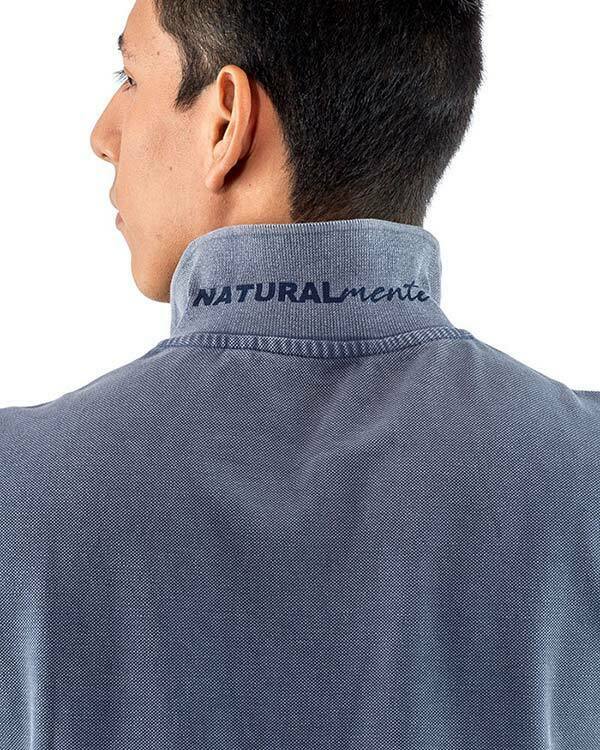 Polo hombre Naturalmente Raspa lavado a la piedra - Imagen 3