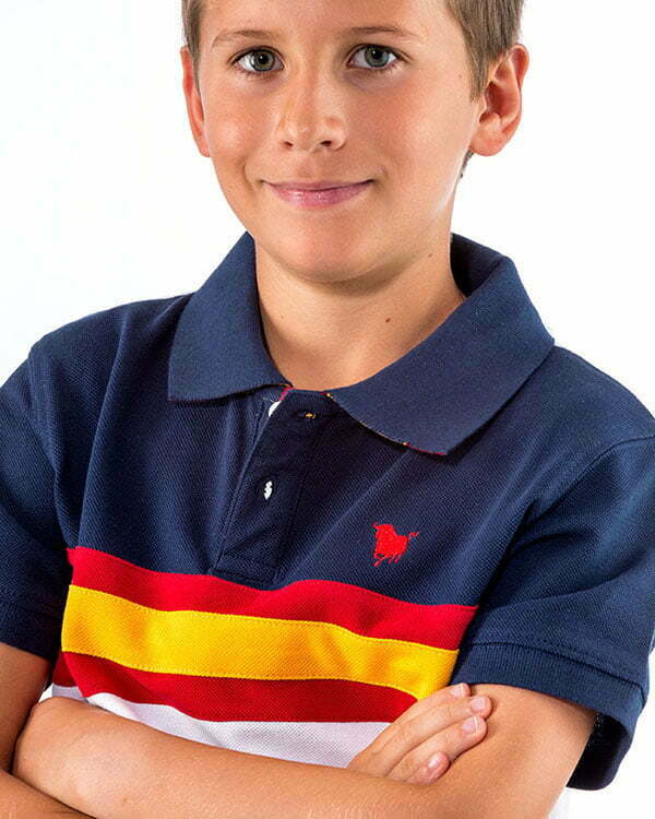 polo solotoro infantil bandera espana solotoro STP4ESN2